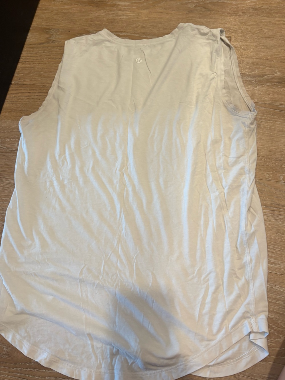 lululemon athletica white Sleeveless Tank Top